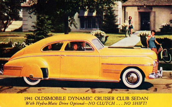 Oldsmobile Dynamic Cruiser Club Sedan 1941 | Vintage Cars 1891-1970