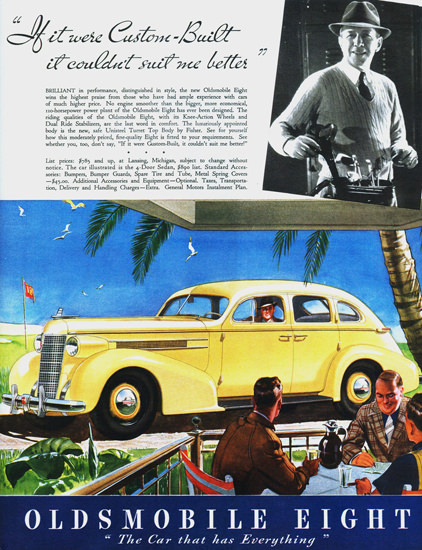 Oldsmobile Eight 4 Door Sedan 1937 | Vintage Cars 1891-1970