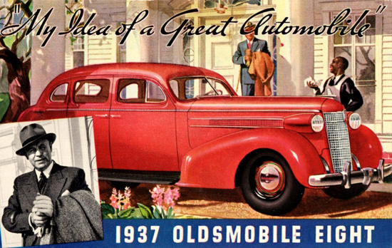 Oldsmobile Eight 4 Door Touring Sedan 1937 | Vintage Cars 1891-1970