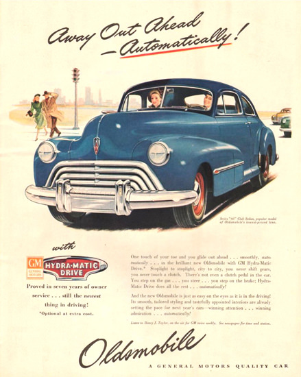 Oldsmobile Series 66 Club Sedan 1947 | Vintage Cars 1891-1970