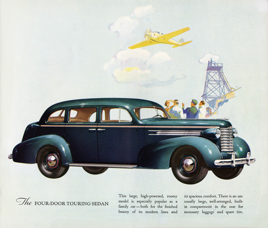 Oldsmobile Six Four Door Touring Sedan 1937 | Vintage Cars 1891-1970