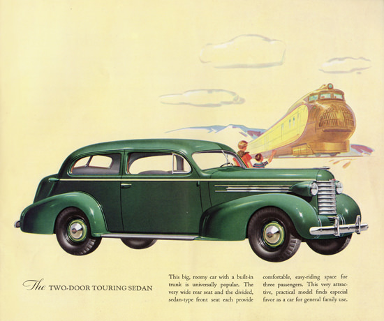 Oldsmobile Six Two Door Touring Sedan 1937 | Vintage Cars 1891-1970