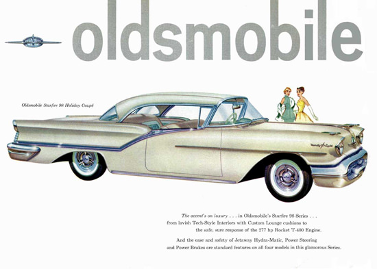 Oldsmobile Starfire 98 Holiday Coupe 1957 | Vintage Cars 1891-1970