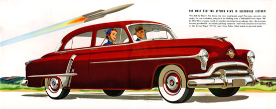 Oldsmobile Super 88 De Luxe Sedan Fisher Body | Vintage Cars 1891-1970