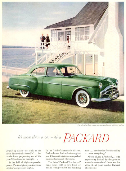 Packard Beach House 1951 | Vintage Cars 1891-1970