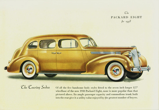 Packard Eight Touring Sedan 1938 | Vintage Cars 1891-1970