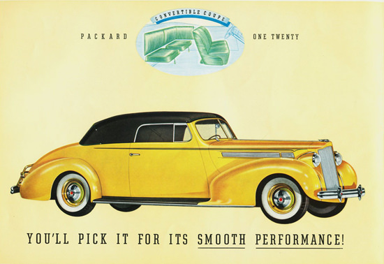 Packard One Twenty Convertible Coupe 1939 | Vintage Cars 1891-1970
