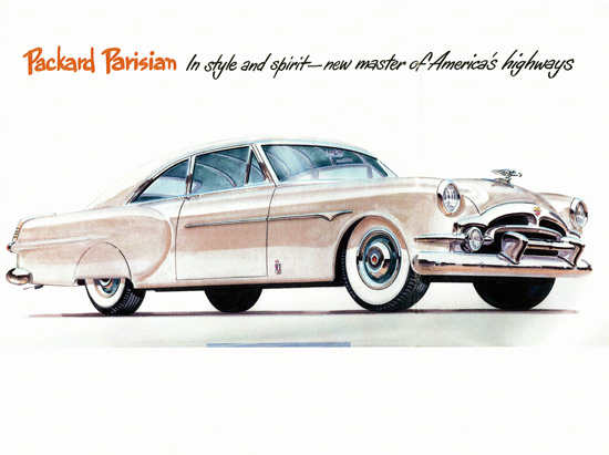Packard Parisian 1952 Style And Spirit | Vintage Cars 1891-1970
