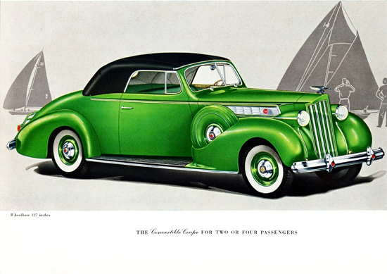 Packard Super 8 Convertible Coupe Two 1939 | Vintage Cars 1891-1970