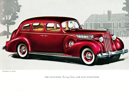 Packard Super 8 Touring Sedan 1939 | Vintage Cars 1891-1970