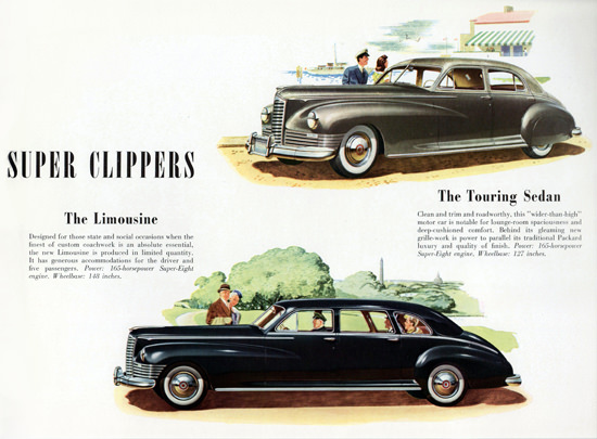 Packard Super Clipper N Touring Sedan 1947 | Vintage Cars 1891-1970