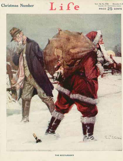 Paul Stahr Life Humor Magazine 1919-12-04 Copyright | Life Magazine Graphic Art Covers 1891-1936