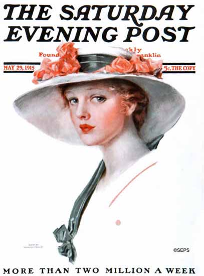 Penrhyn Stanlaws Artist Saturday Evening Post 1915_05_29 | The Saturday Evening Post Graphic Art Covers 1892-1930