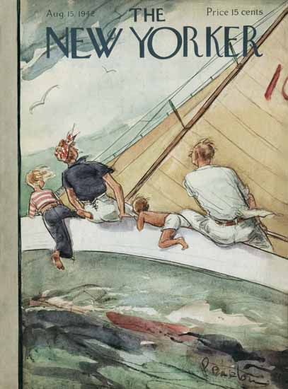 Perry Barlow The New Yorker 1942_08_15 Copyright | The New Yorker Graphic Art Covers 1925-1945
