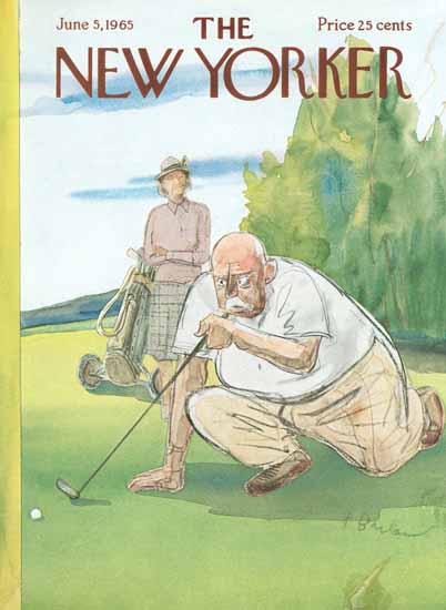 Perry Barlow The New Yorker 1965_06_05 Copyright | The New Yorker Graphic Art Covers 1946-1970