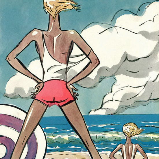 Peter Arno The New Yorker 1929_08_17 Copyright crop | Best of Vintage Cover Art 1900-1970