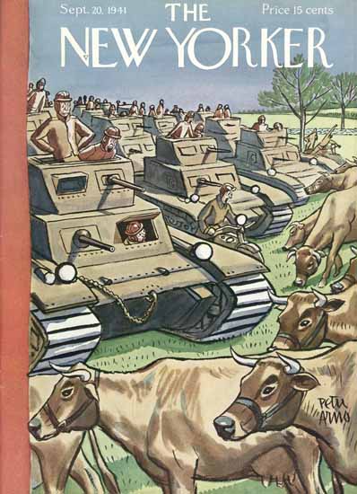 Peter Arno The New Yorker 1941_09_20 Copyright | The New Yorker Graphic Art Covers 1925-1945