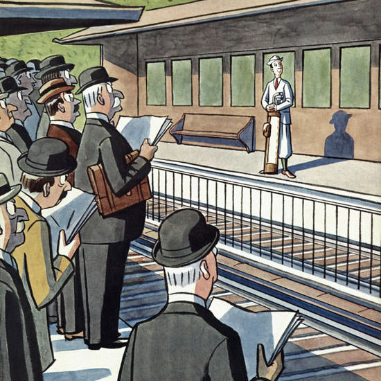 Peter Arno The New Yorker 1942_09_12 Copyright crop | Best of 1940s Ad and Cover Art