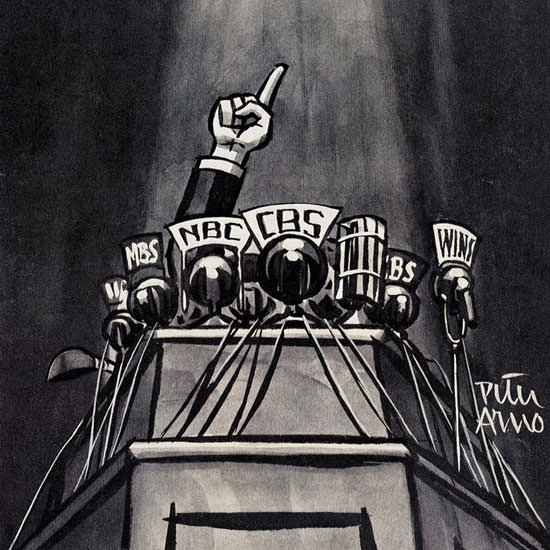 Peter Arno The New Yorker 1948_07_10 Copyright crop | Best of 1940s Ad and Cover Art