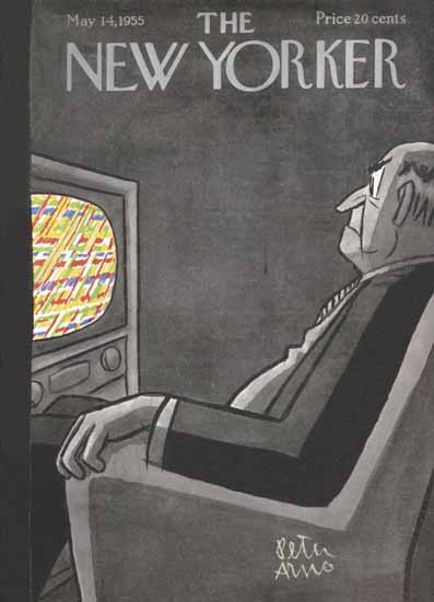 Peter Arno The New Yorker 1955_05_14 Copyright | The New Yorker Graphic Art Covers 1946-1970