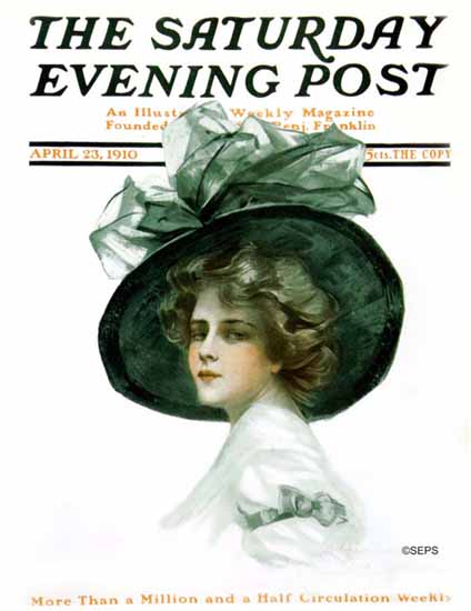 Philip Boileau Artist Saturday Evening Post 1910_04_23 | The Saturday Evening Post Graphic Art Covers 1892-1930