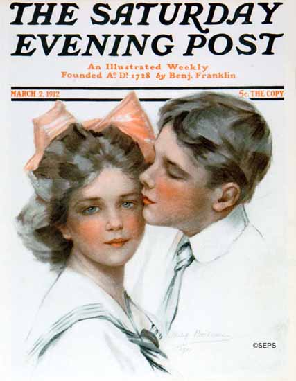 Philip Boileau Artist Saturday Evening Post 1912_03_02 | The Saturday Evening Post Graphic Art Covers 1892-1930