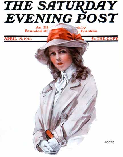 Philip Boileau Artist Saturday Evening Post 1913_04_19 | The Saturday Evening Post Graphic Art Covers 1892-1930