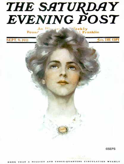 Philip Boileau Cover Artist Saturday Evening Post 1911_09_09 | The Saturday Evening Post Graphic Art Covers 1892-1930