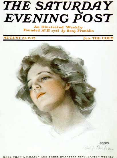 Philip Boileau Cover Artist Saturday Evening Post 1912_08_31 | The Saturday Evening Post Graphic Art Covers 1892-1930