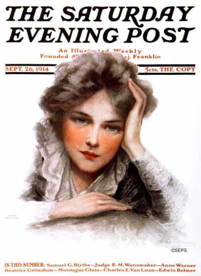 Philip Boileau Saturday Evening Post 1914_09_26 | The Saturday Evening Post Graphic Art Covers 1892-1930