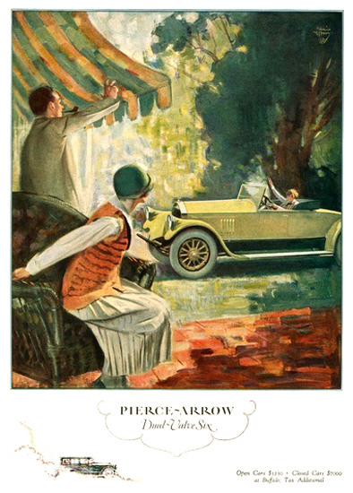 Pierce Arrow Automobile Dual Value Six | Vintage Cars 1891-1970