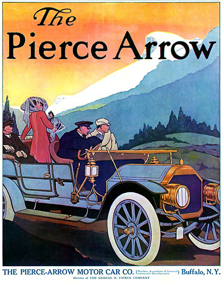 Pierce-Arrow Motor Car 1909 Buffalo | Vintage Cars 1891-1970