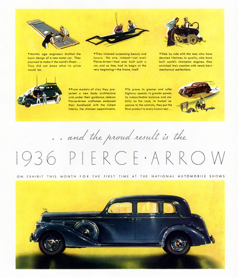 Pierce Arrow Seven P Sedan 1936 Proud Result | Vintage Cars 1891-1970