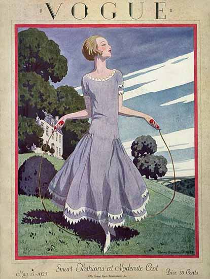 Pierre Brissaud Vogue Cover 1925-05-15 Copyright | Vogue Magazine Graphic Art Covers 1902-1958
