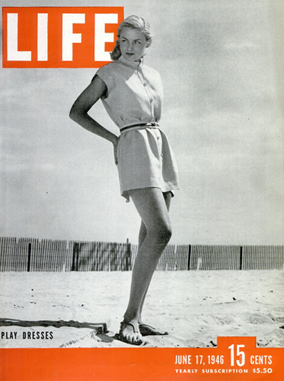 Play Dresses 17 Jun 1946 Copyright Life Magazine | LIFE Photo b/w Play Dresses 17 Jun 1946 Copyright Life Magazine | Life Magazine BW Photo Covers 1936-1970