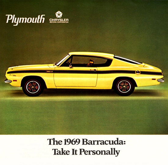 Plymouth Barracuda Fastback 1969 Take It Personally | Vintage Cars 1891-1970