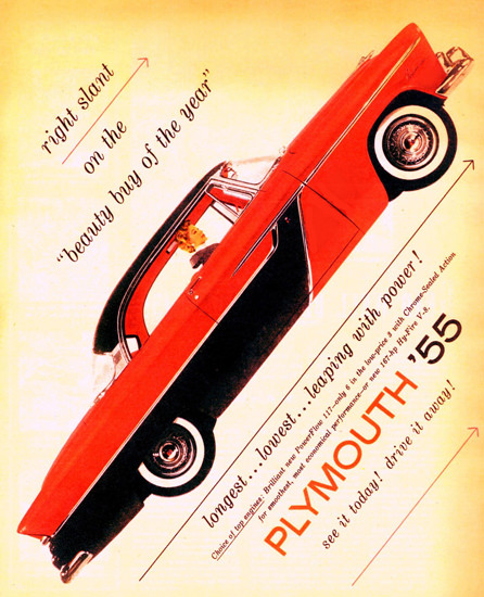 Plymouth Belvedere Sport Coupe Beauty 1955 | Vintage Cars 1891-1970