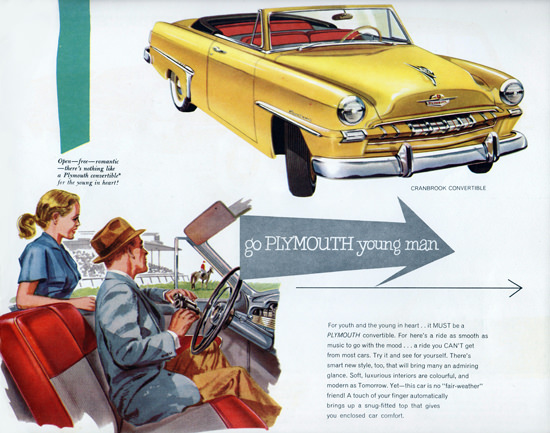 Plymouth Cranbrook Convertible 1953 Go Young Man | Vintage Cars 1891-1970