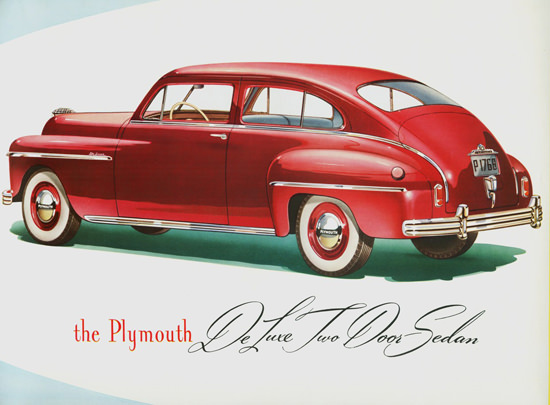 Plymouth DeLuxe Two Door Sedan 1949 | Vintage Cars 1891-1970