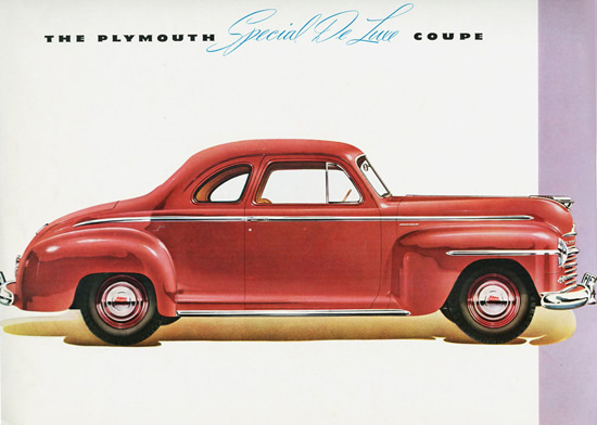 Plymouth Special DeLuxe Coupe 1946 | Vintage Cars 1891-1970