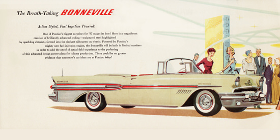 Pontiac Bonneville 1957 The Breath Taking | Vintage Cars 1891-1970