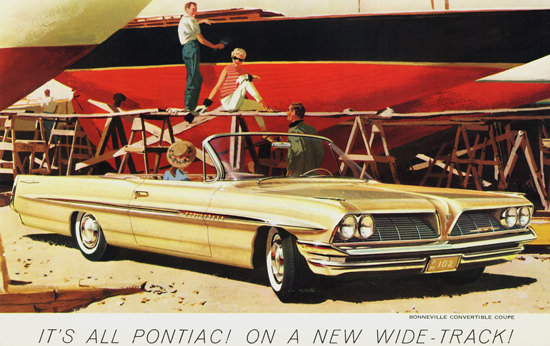 Pontiac Bonneville Convertible Coupe 1961 | Vintage Cars 1891-1970