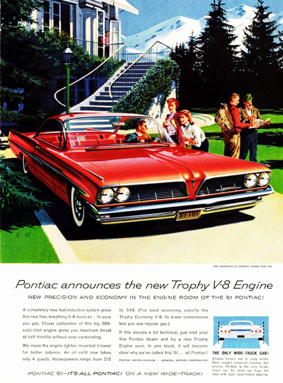 Pontiac Bonneville Sports Coupe 1961 | Vintage Cars 1891-1970