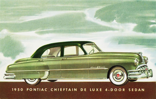 Pontiac Chieftain DeLuxe 4 Door Sedan 1950 | Vintage Cars 1891-1970