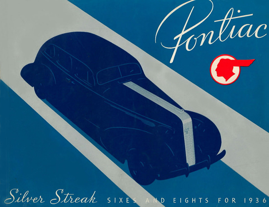 Pontiac Silver Streak Indian 1936 Sixes Eights | Vintage Cars 1891-1970