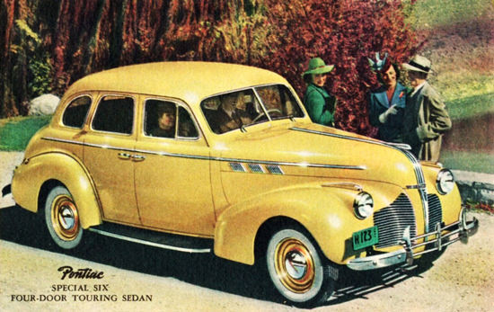 Pontiac Special Six Touring Sedan 1940 | Vintage Cars 1891-1970