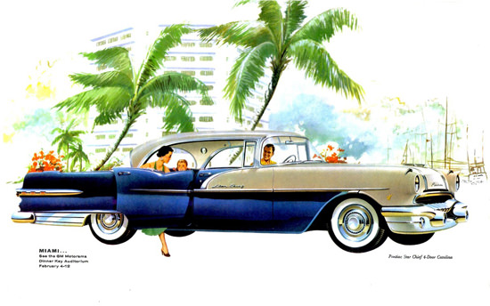 Pontiac Star Chief 4 Door Catalina 1956 | Vintage Cars 1891-1970