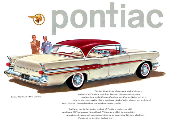 Pontiac Star Chief 4 Door Catalina 1957 | Vintage Cars 1891-1970