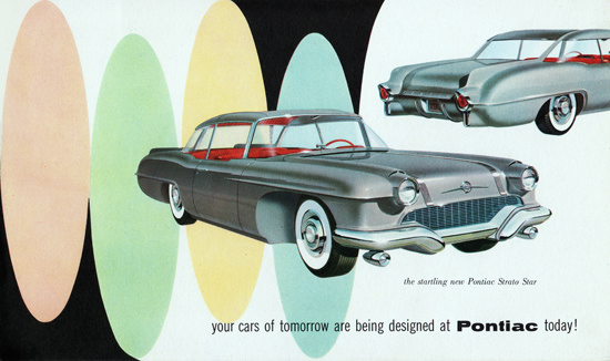 Pontiac Strato Star 1955 Tomorrow Designed At | Vintage Cars 1891-1970