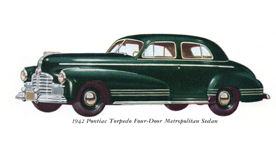 Pontiac Torpedo Metropolitan Sedan 1942 | Vintage Cars 1891-1970